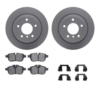 R1 Concepts WDWH1-31073 Brake Rotor- Carbon Coated W/ Ceramic Pads & Hdw